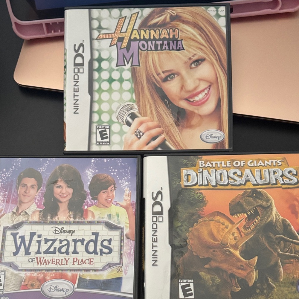Hannah Montana Nintendo DS Game + Two Disney DS Titles